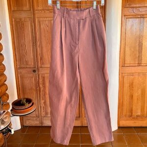 H&M Pink Ankle Office Pants - Size US 2